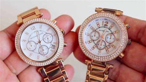 michael kors watch real vs fake|Michael Kors Watch look alike.